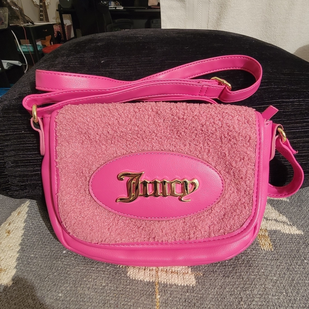 Juicy Couture Pink Crossbody Bag - Picture 1 of 9